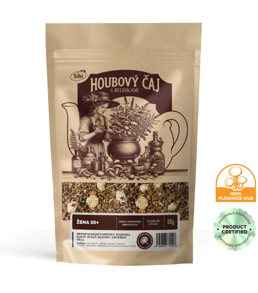 ŽENA 50+ HOUBOVÝ ČAJ 50 G
