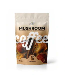 INSTANTNÍ HOUBOVÁ KÁVA 5 ENERGIÍ, 120 g