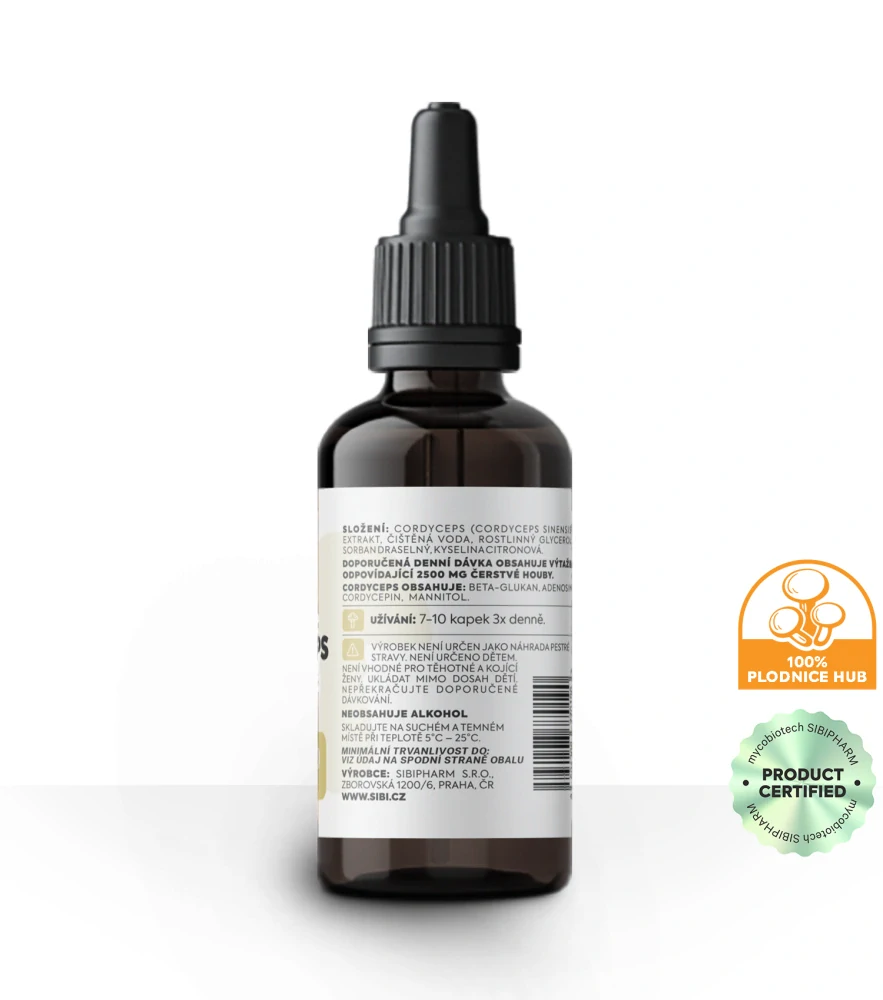CORDYCEPS EXTRAKT TINKTURA 50 ml