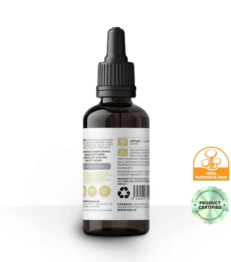 CORDYCEPS EXTRAKT TINKTURA 100 ml