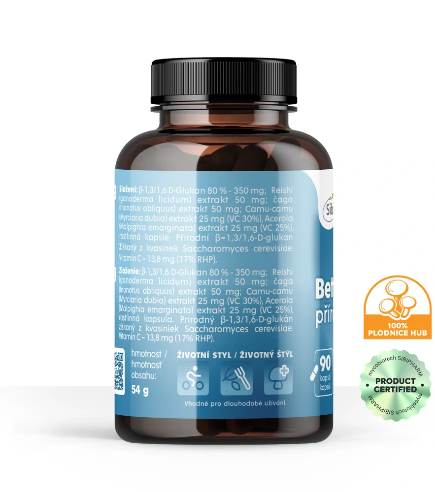 BETA-GLUKAN 90 kps 500 mg