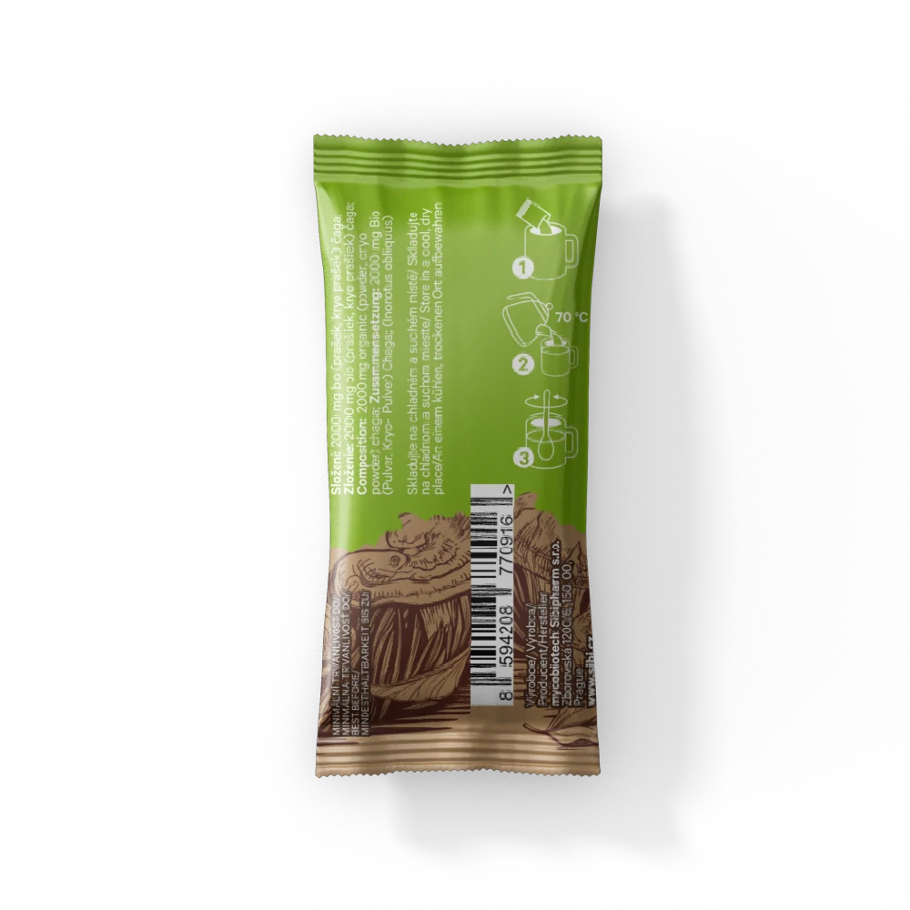 ČAGA BIO FINSKÁ kryo prášek 15x2g