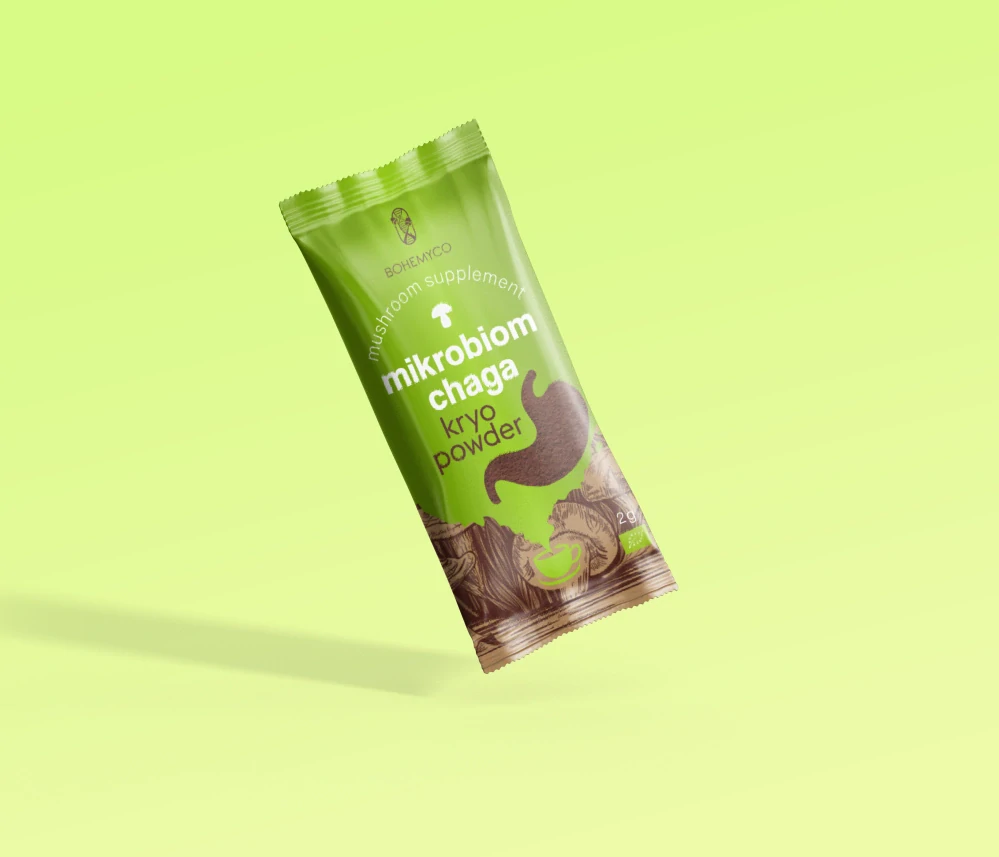 ČAGA BIO FINSKÁ kryo prášek 15x2g