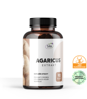 AGARICUS EXTRAKT 90 KAPSLÍ 500 mg