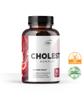 CHOLEST KOMPLEX HOUBOVÉ EXTRAKTY 90 KAPSLÍ 500 mg