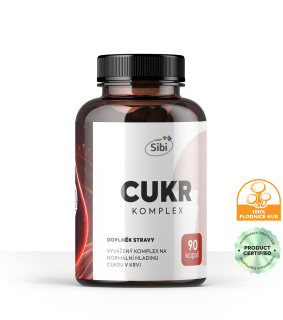 CUKR KOMPLEX HOUBOVÉ EXTRAKTY 90 KAPSLÍ 500 mg
