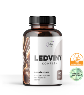 LEDVINY KOMPLEX HOUBOVÉ EXTRAKTY 90 KAPSLÍ 500 mg