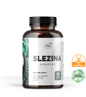 SLEZINA KOMPLEX HOUBOVÉ EXTRAKTY 90 KAPSLÍ 470 mg
