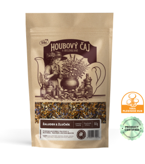 ŽALUDEK & ŽLUČNÍK HOUBOVÝ ČAJ 50 g