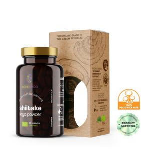 SHIITAKE BIO KRYO PRÁŠEK 60 KAPSLÍ 360 MG