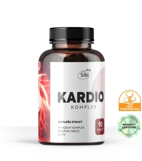 KARDIO KOMPLEX HOUBOVÉ EXTRAKTY 90 KPS 500 MG