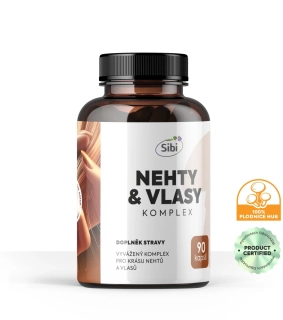 NEHTY & VLASY KOMPLEX HOUBOVÉ EXTRAKTY 90 KPS 500 MG