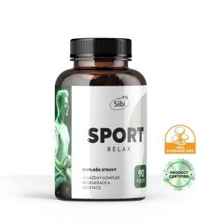 SPORT RELAX KOMPLEX HOUBOVÉ EXTRAKTY 90 KPS 500 MG