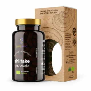 SHIITAKE BIO KRYO PRÁŠEK 60 KAPSLÍ 360 MG