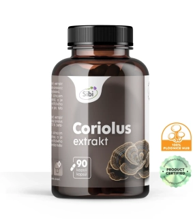 CORIOLUS EXTRAKT 90 KAPSLÍ 500 mg, Série Balance