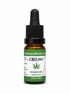CBD Konopný olej 20%, 10 ml